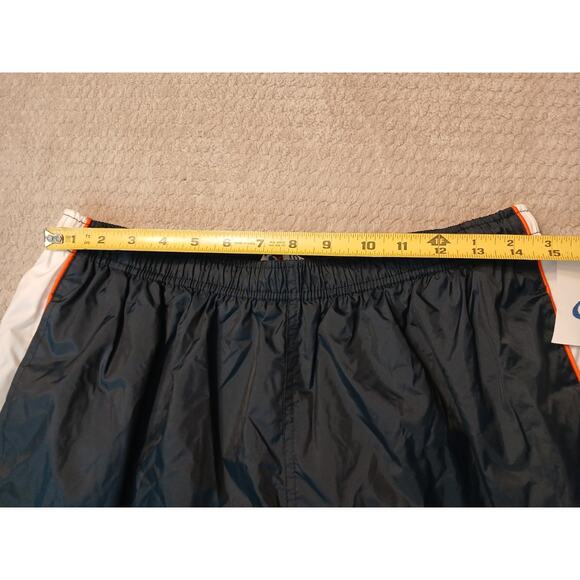 80s BIKE Coach Shorts Sz L Navy Blue New Old Stock Montgomery Wards Vntg Nylon - Picture 8 of 16